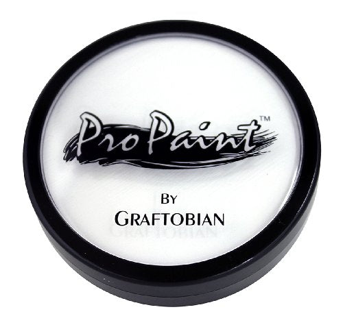 Graftobian ProPaint White Swan Face & Body Paint - 1 Ounce, Water-Based, Long-Wearing, Easy to Wash Off