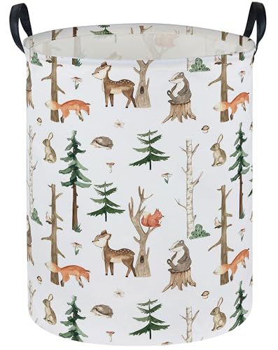 Sanjiaofen Kids Laundry Hamper - Collapsible Animal Storage Basket