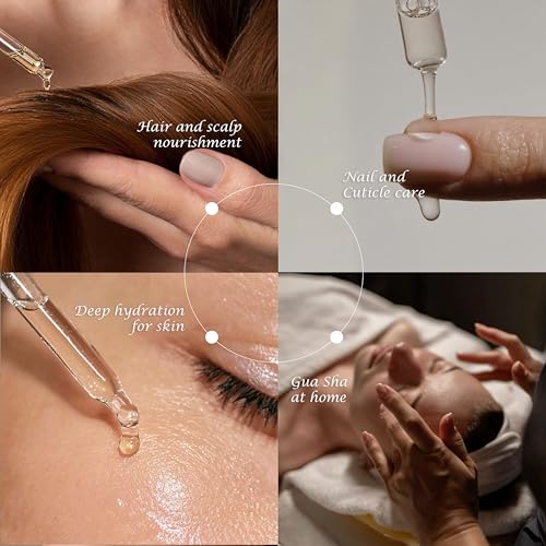 Katz Beauty Miracle Hydrating Face Oil - Anti-Aging Glow & Gua Sha Oil
