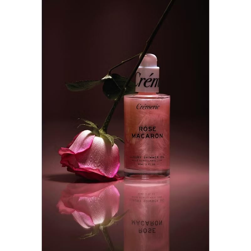 Body Oil - Rose Macaron Scent - Nourishing 3 fl oz Moisturizer