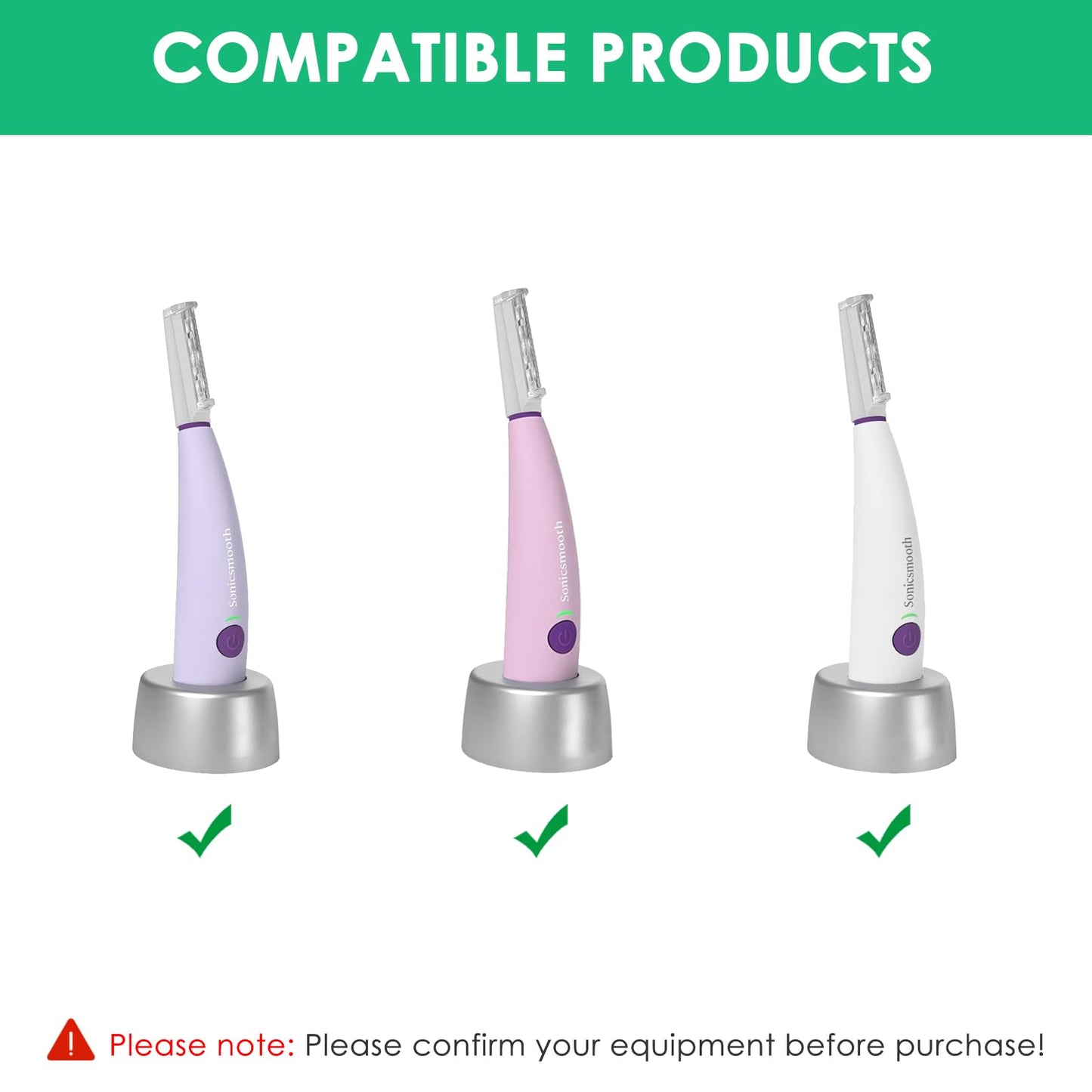 Mrgru Replacement Charger for Sonicsmooth Dermaplane Blades Compatible with Michael Todd Sonicsmooth Sonicsmooth Pro+ Beauty Sonic Technology Dermaplaning Razor Tool AA AAA Battery Power Adapter