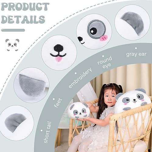 AIXINI 8-Inch Soft Panda Plush Pillow Toy - Cute Hugging Gift