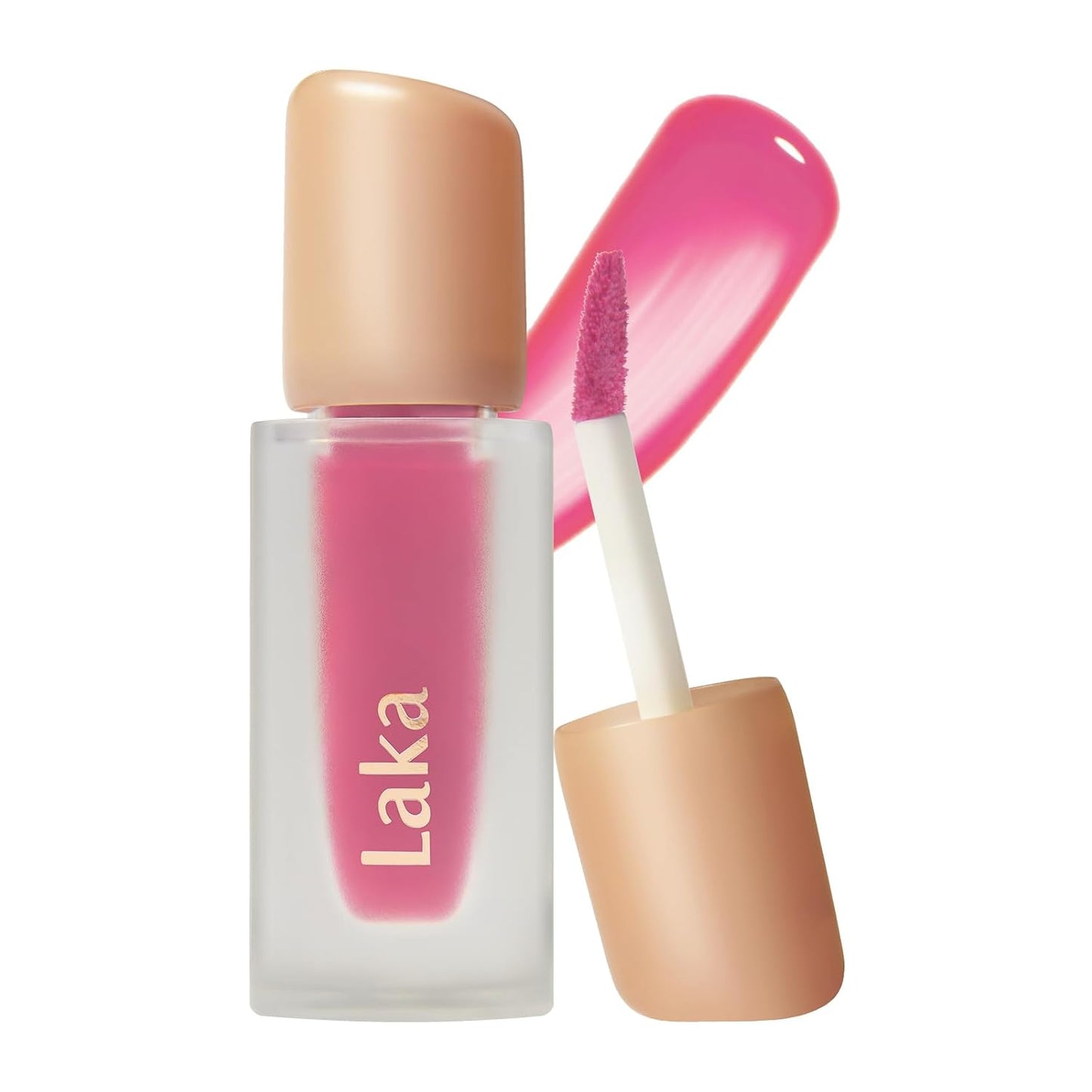 Fruity Glam Tint Lip Stain - Hydrating, Lightweight, Buildable Color | K-Beauty #101 Joyful, 4.5g/0.15oz