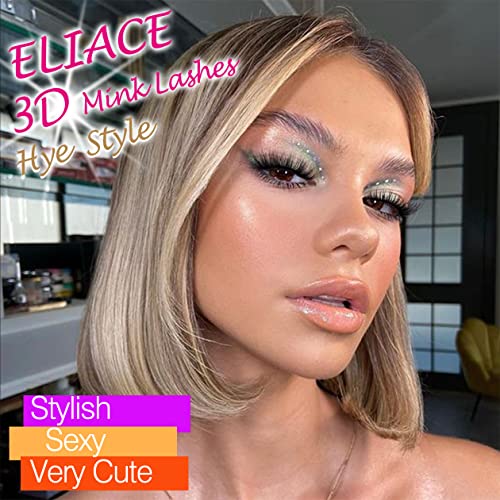 Eliace Natural Cat Eye False Eyelashes 15 Pairs Wispy & Lightweight