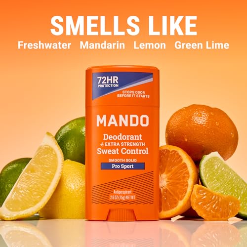 Mando Pro Sport Antiperspirant Deodorant Stick & Mini Bundle