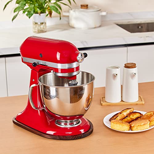 HouseJoy Wooden Stand Mixer Mat for KitchenAid 4.5-5Qt