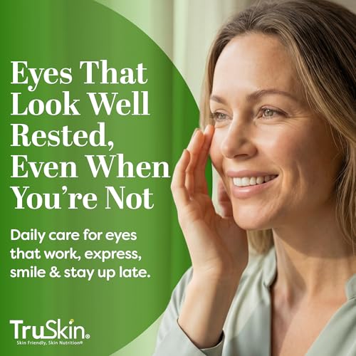 TruSkin Peptide Eye Cream Gel for Dark Circles & Fine Lines