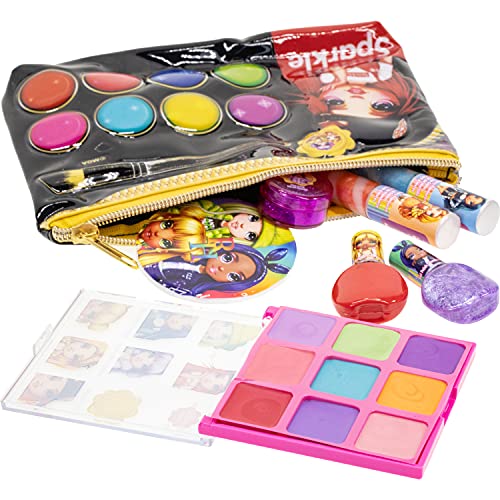 Rainbow High Townley Girl Cosmetic Makeup Set for Kids - Lip Gloss, Nail Polish & Eye Shadow