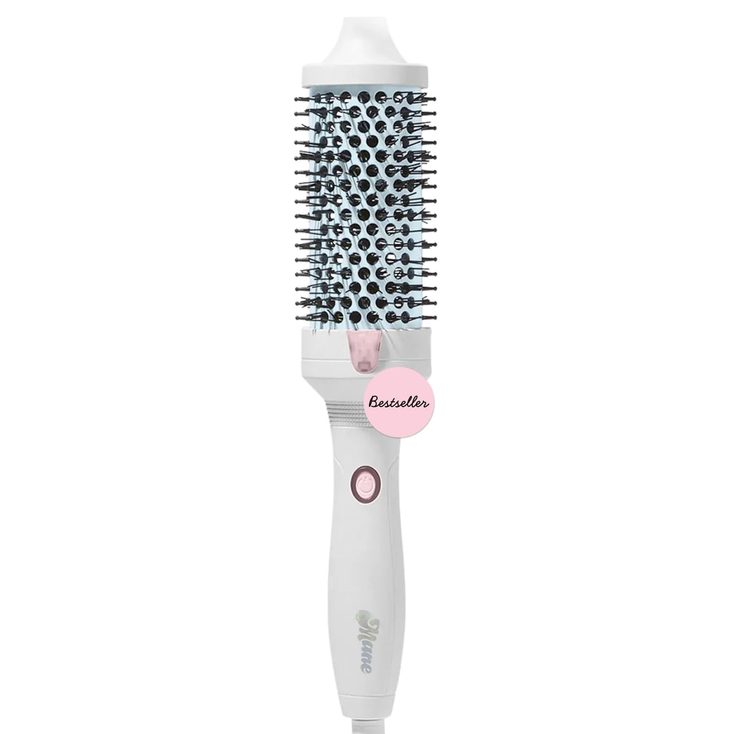 Heated Round Brush for Voluminous Blowouts - 1.77 Inch Thermal Brush with Ionic Technology & Anti-Tangle Bristles | Ideal for Medium to Long Hair