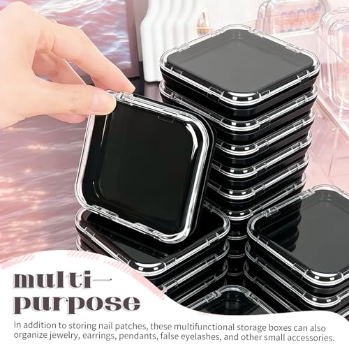 30pcs Press On Nail Packaging Boxes with Adhesive Tape for Display