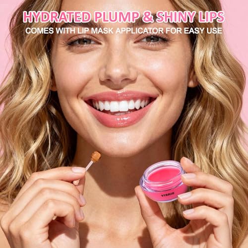 VISRIE Honey Lip Balm 12-Pack - Propolis & Natural Beeswax Flavored Lip Masks