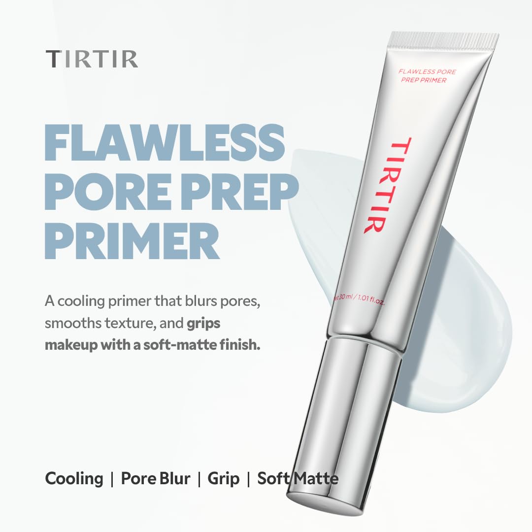TIRTIR Primer Duo - Reflect Glow Prep & Flawless Pore Primer Set | 30ml (1.01fl.oz)