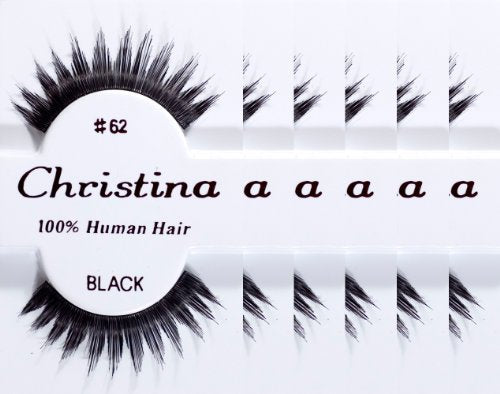 Christina 6-Pack False Eyelashes - Natural Look Volume