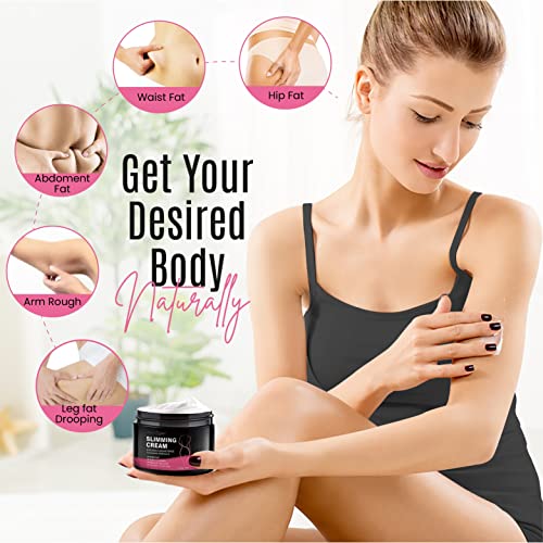 Natural Slimming Cream for Tummy & Waist Firming - 2 FL Oz