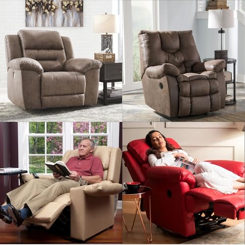 Heavy-Duty Metal Recliner Pull Handle Replacement - Universal Fit
