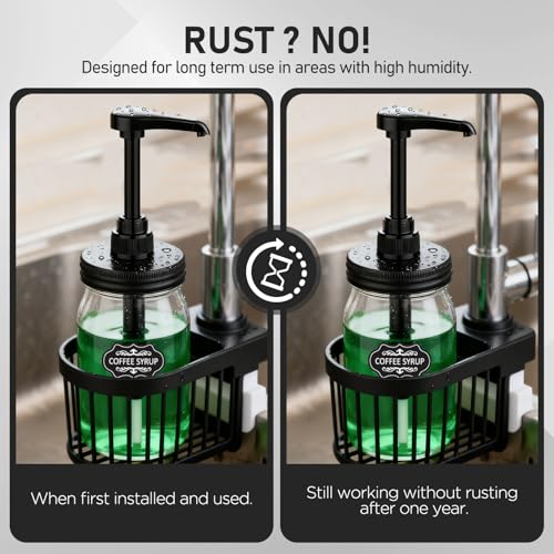 Syrup Dispenser Kit for Mason Jars - 10ML Precision Pump & Lid