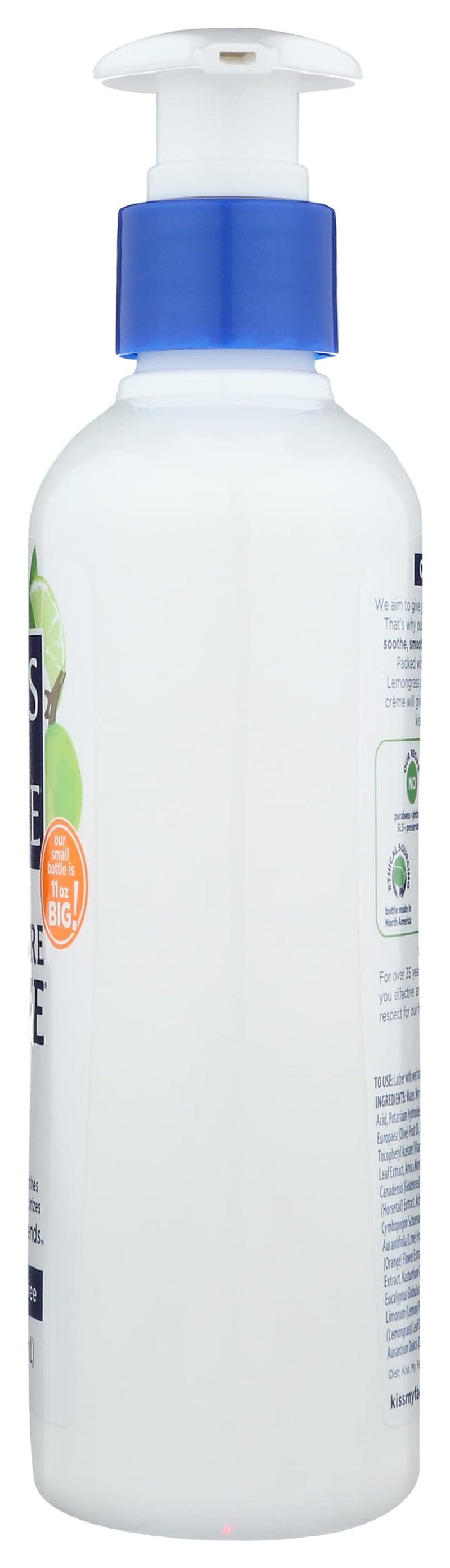 KISS MY FACE Cool Mint Moisture Shave, 11 FZ