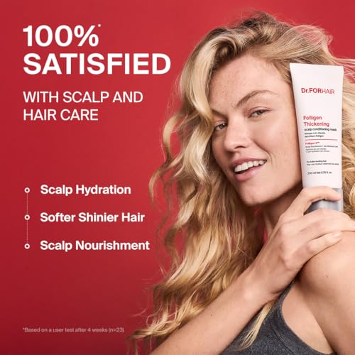 DR.FORHAIR Folligen Thickening Scalp Conditioning Mask 1.69 fl oz Squeeze Tube
