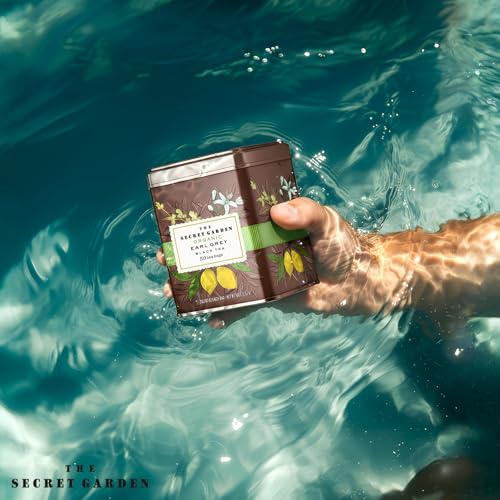 Organic Earl Grey Black Tea - 50 Premium Tea Bags with Bergamot