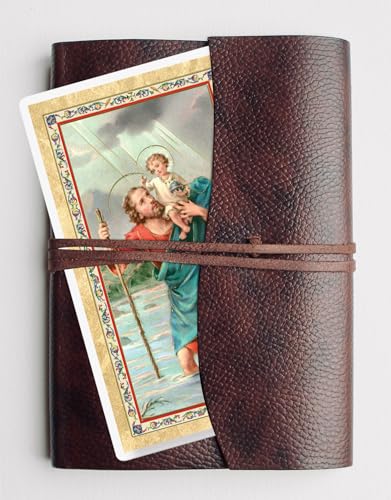 Saint Christopher Prayer Card and Token Set - Travel Protection