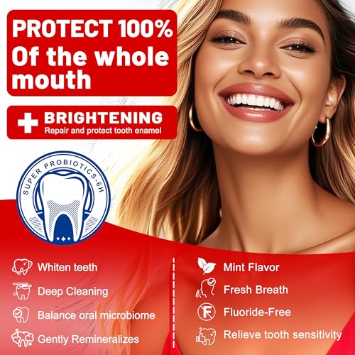Woadee SP-6 Probiotic Whitening Toothpaste with Hydroxyapatites