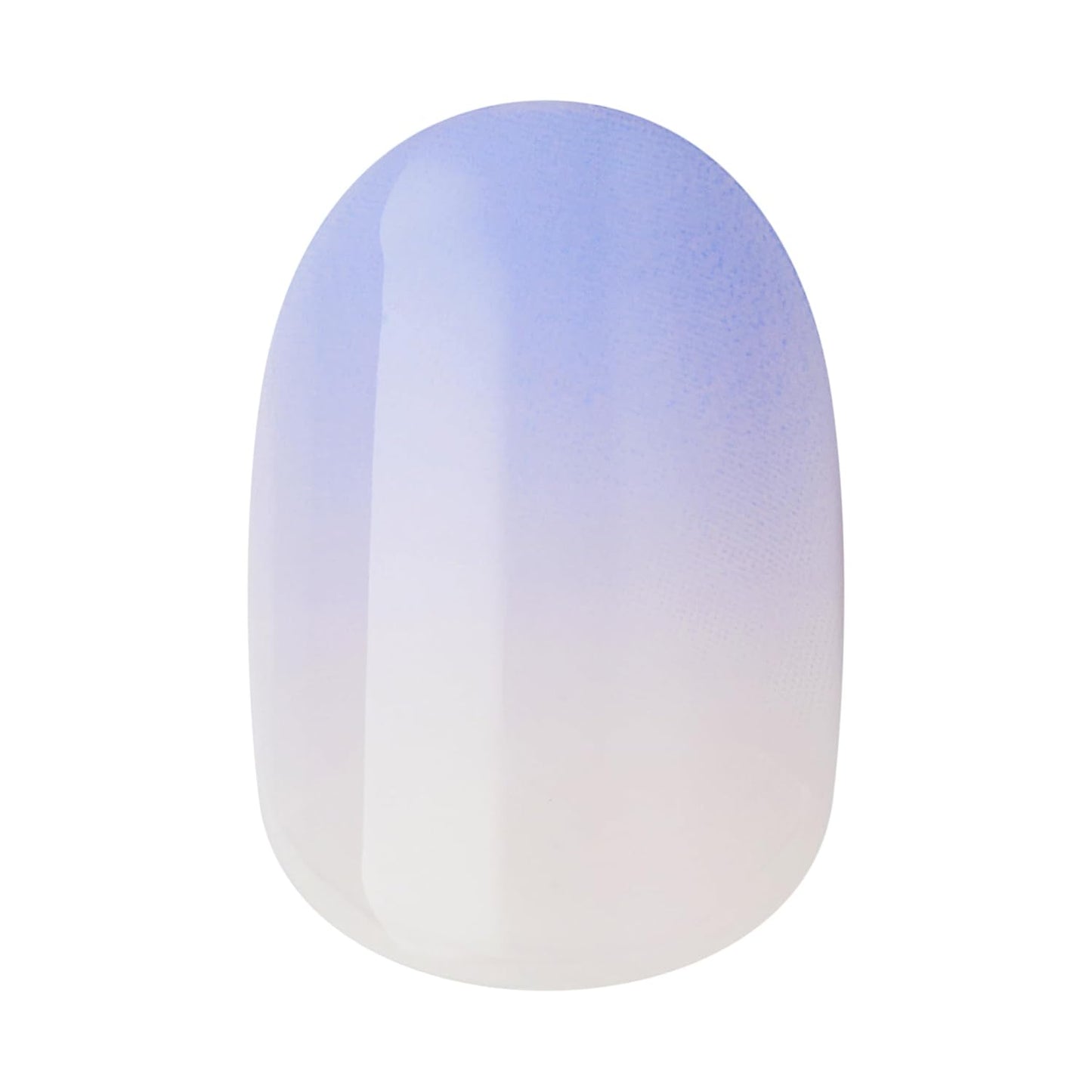 Ombre Press On Nails - 'Friendzone' Blue Short Oval | Chip Proof & Smudge Proof with PureFit Technology