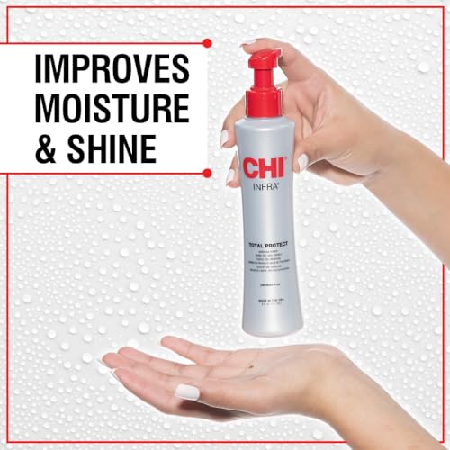 CHI Total Protect Defense Hair Lotion - Heat Protectant & Moisture Cream 6oz