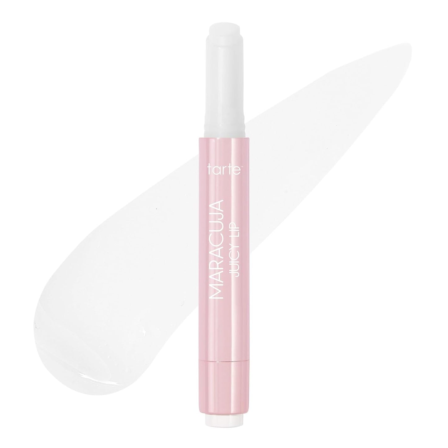 Tarte Maracuja Juicy Lip Balm Gloss - Nourishing Lip Butter with High-Shine Hydration | Vegan, Cruelty-Free, Infused with Vitamin E
