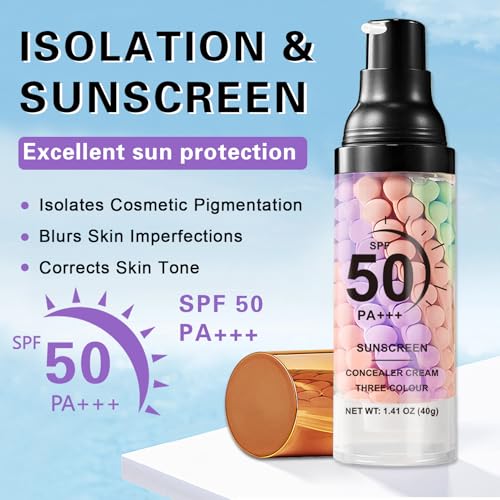 Color Correcting Face Primer with SPF 50 - Hydrating & Oil Control