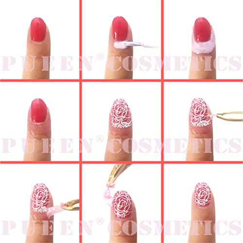 PUEEN Latex Tape Peel Off Cuticle Guard Skin Barrier Protector Nail