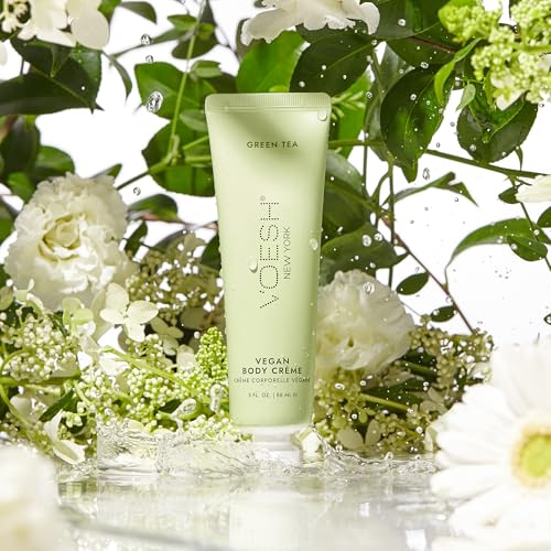 VOESH Vegan Body Creme - Green Tea Moisturizing Cream, 3oz