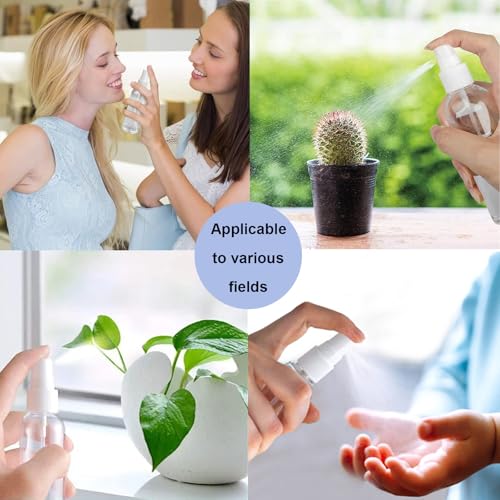 Travel Spray Bottles 2oz TSA Approved Leak-Proof Fine Mist Refillable Kit
