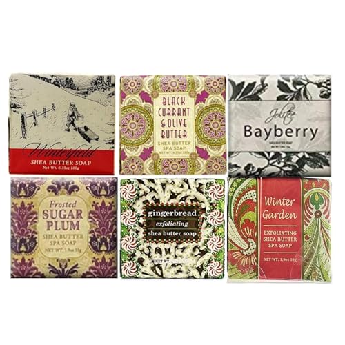 Greenwich Bay Shea Butter Soap Gift Set - Floral Garden Bloom, 6 Count