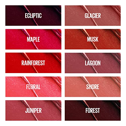 Maybelline Green Edition Butter Cream Lipstick - Forest Plum Brown