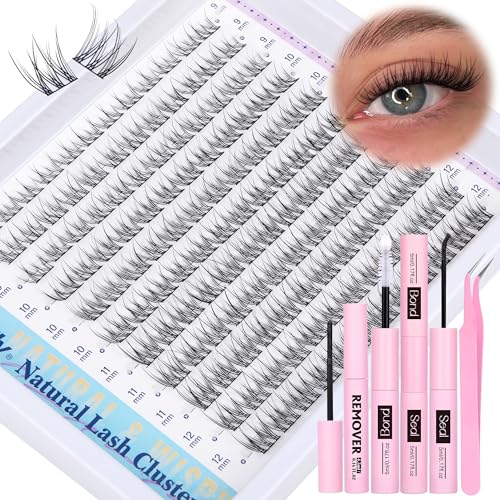 Natural Lash Clusters Kit E-Natural 01 - DIY Eyelash Extensions