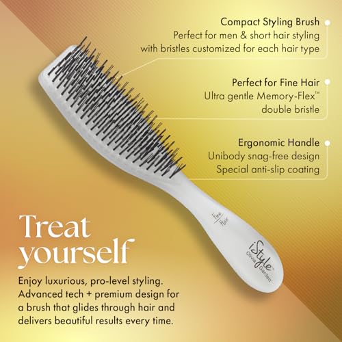Olivia Garden iStyle Fine Hair Brush for Smooth Styling