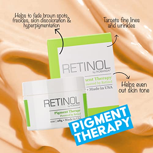 Robanda Pigment Therapy Retinol Cream for Dark Spots and Anti-Aging