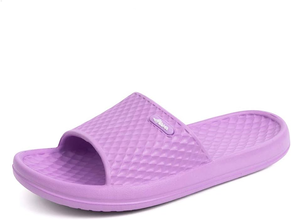 FunkyMonkey Women's Non-Slip Shower Slippers - Indoor & Beach Sandals | Comfortable & Stylish