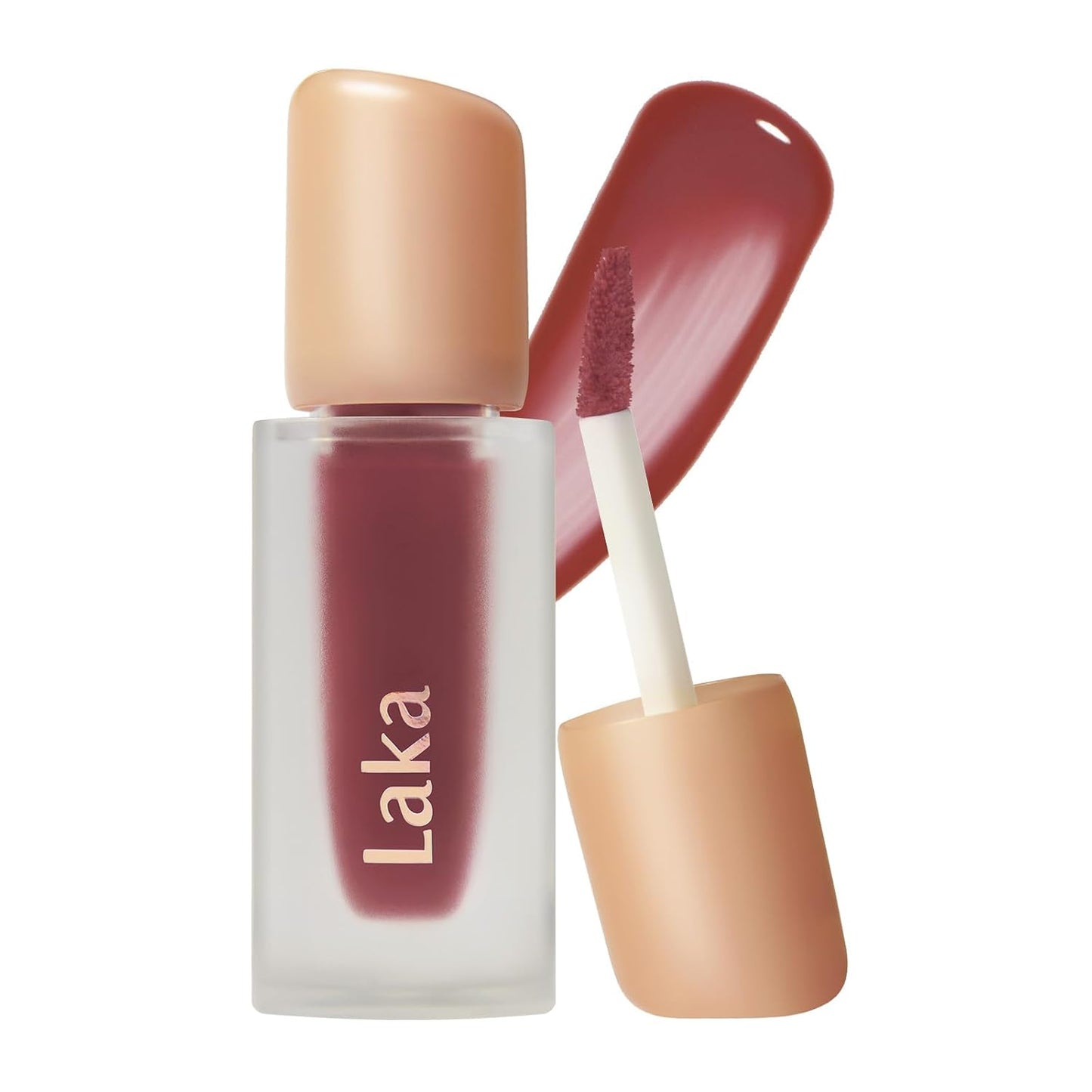 Fruity Glam Tint Lip Stain - Hydrating, Lightweight, Buildable Color | K-Beauty #101 Joyful, 4.5g/0.15oz