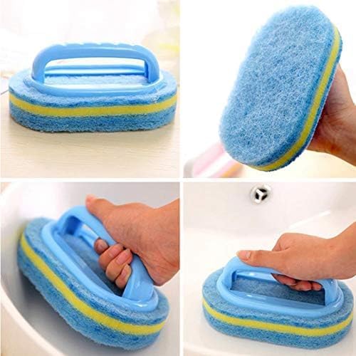 Koksi 2-Piece All-Purpose Cleaning Brush Set with Ergonomic Handle