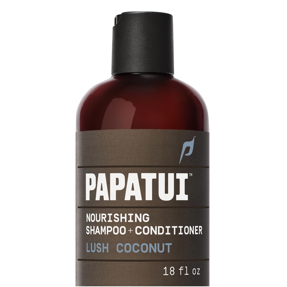 Nourishing Shampoo and Conditioner 2-in-1 for Men - Sulfate-Free Cedar Sport | 18 oz (Pack of 3)