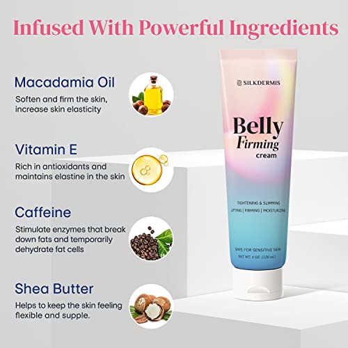 Belly Firming Cream for Skin Tightening & Cellulite Reduction - 120ML