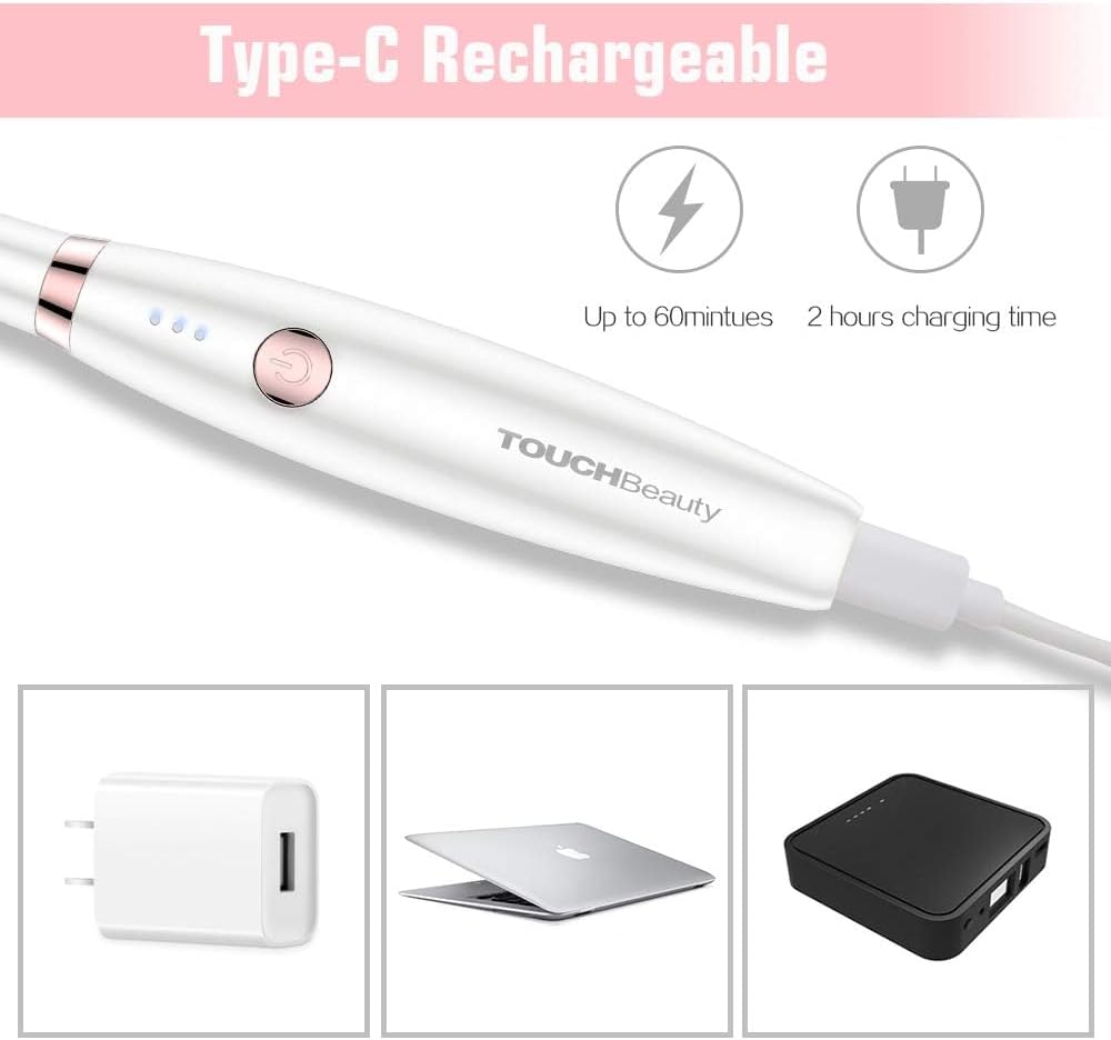 Electric Eyelash Curler - USB Rechargeable Heated Curlers for Soft Short/Long Lashes | 3 Temperature Modes, Quick & Long-Lasting Curling