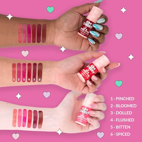 Kimchi Chic Kim Cheeky Multi-Use Cream Blush & Lip Stick - Bloomed