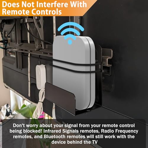 Adjustable Cable Box Wall Mount Bracket for Media Devices