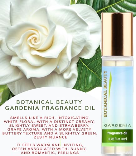 Botanical Beauty Gardenia Fragrance Oil Rollerball - 0.169 Fl Oz