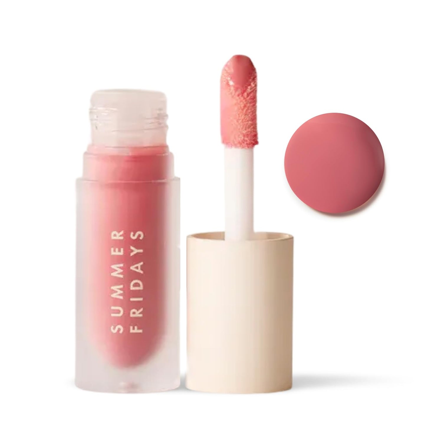 Dream Lip Oil - Hydrating Tinted Gloss with Skincare Benefits | Non-Sticky Formula for Long-Lasting Softness & Shine - Bare Sand (0.15 Oz)