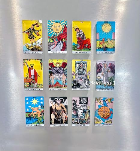 Tarot Card Fridge Magnet - The High Priestess Acrylic Decor