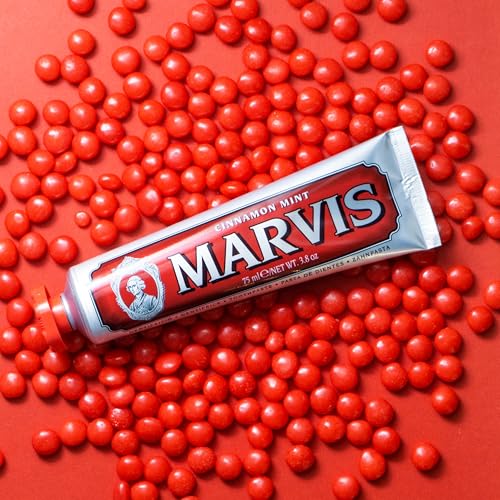 Marvis Cinnamon Mint Luxury Toothpaste - Fresh Breath & Protection