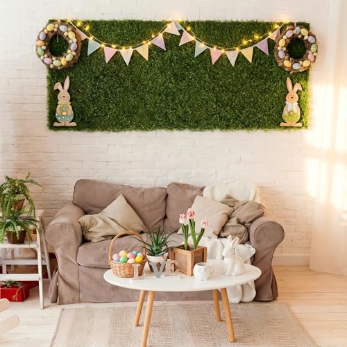 Artificial Grass Placemats - 12"x12" Turf Mats for Parties